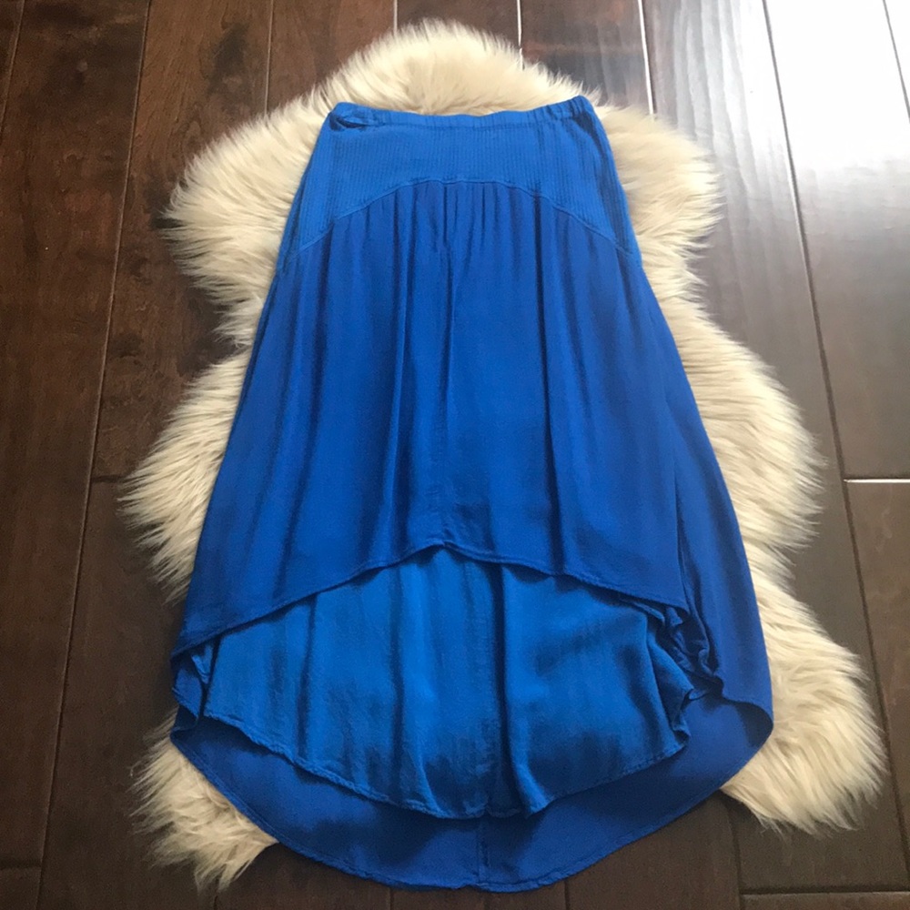 Left of Center Pendulum High Low Maxi Skirt